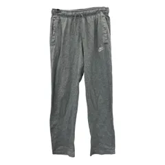 NIKE ジャージパンツ S グレー ナイキ スウェットパンツ 薄手 スポーツウェア 古着卸 アメリカ仕入 2507-670