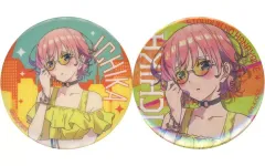 【中古】バッジ・ピンズ 中野一花 缶バッジ2個セット 「きゃらっとくじ 五等分の花嫁＊ ～Vivid City Rhythm～」 E-1賞