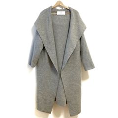 ADAWAS(アダワス) コート サイズF レディース美品 - ライトグレー 長袖  