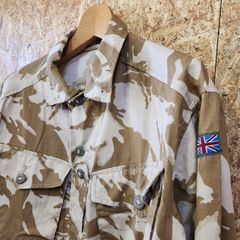 実物90年代イギリス軍ジャケットCOMBAT Tropical Dessrt DPM DEAD STOCK