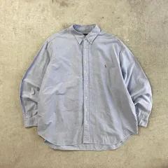 90年代 Ralph Lauren ラルフローレン オックスフォードシャツ CLASSIC FIT メンズ2XL 