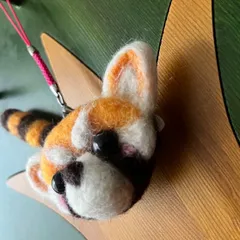 キリッとレッサー　handmade羊毛フェルト