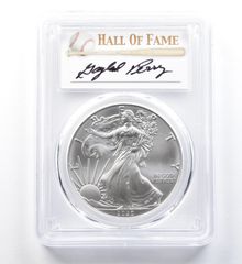 2020年 アメリカン シルバー イーグル ゲイロード ペリー FDOI MS70 PCGS 