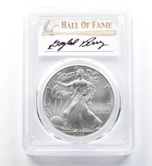 お得！アメリカン シルバー イーグル銀貨2020シルバーPCGS MS70 Top Pop】2020年 アメリカ アメリカンイーグル 1オンス 銀貨