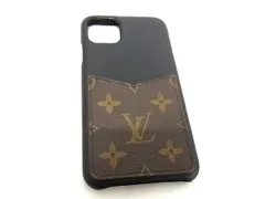 ■美品■ LOUIS VUITTON ルイヴィトン M69097 モノグラム バンパー iPhone 11pro MAX 対応 アイフォンケース ブラウン系 AS4719 