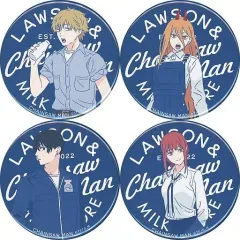 【中古】バッジ・ピンズ 全4種セット 「チェンソーマン×ローソン キャンペーン 缶バッジ」