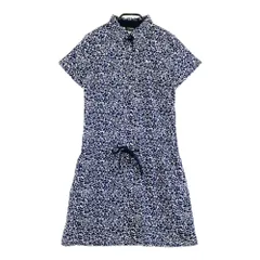 サイズ：M KAPPA GOLF カッパゴルフ  半袖ワンピース 総柄 ネイビー系 [240101536520] ゴルフウェア レディース ストスト