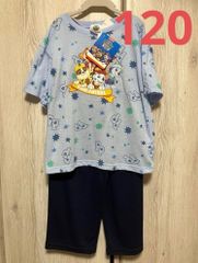 パウパトロール　チェイス　120cm パジャマ　夏用　半袖　キッズ　男の子