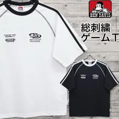 新品 メンズ ベンデイビス ベン デイビス BENDAVIS BEN DAVIS 半袖 Tシャツ 半袖Tシャツ ティーシャツ ゲームシャツ サッカーシャツ ラグラン エンブレム ロゴ 刺繍 ユニセックス レディース 白 ホワイト 黒 ブラック
