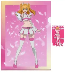 【中古】クリアファイル 天乃リリサ/リリエル(天使空挺隊) A4クリアファイル+ステッカーセット 「一番くじ TVアニメ 2.5次元の誘惑 天使空挺隊集合!」 H賞