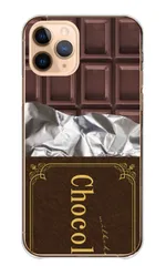 AQUOS wish SHG06 A104SH ケース カバー アクオスウィッシュ スマホケース ハードケース 板チョコ チョコレート お菓子 バレンタイン かわいい 面白い おもしろい パロディ カラー01