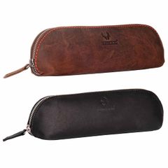 新品】ZAO 最高級クロコ レザーペンケース - メルカリ