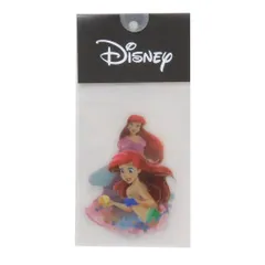 【メール便】リトルマーメイド ダイカットシール クリアステッカーセット アリエル ディズニープリンセス マリモクラフト デコシール キャラクター グッズ 