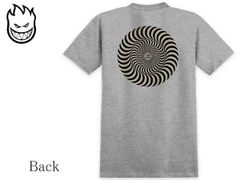 ★数量限定★人気★SPITFIRE(スピットファイアー) CLASSIC SWIRL OVERLAY 22226 Tシャツ グレー Lサイズ 送料無料  スケートボード スケボー