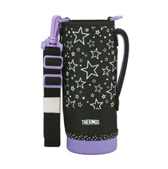 サーモス FHT-1002F ハンディポーチ ブラックパープル(BKPL) THERMOS 真空断熱スポーツボトル 水筒用部品 カバー 【ゆうパケットパフ】