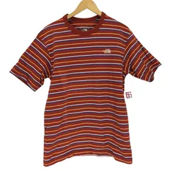 ザノースフェイス THE NORTH FACE ショート スリーブ マルチ ボーダー ティー メンズ import：M 