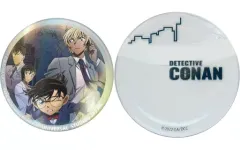 【中古】バッジ・ピンズ 【シークレット】 集合(江戸川コナン＆安室透＆高木渉＆佐藤美和子) 「名探偵コナン コレクタブル缶バッジ」 ユニバーサル・スタジオ・ジャパン 2022限定