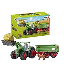 (未使用･未開封品)　シュライヒ ファームワールド トラクターとトレーラー フィギュア 42379 qdkdu57 Amazon.co.jp: シュライヒ(Schleich) ファームワールド