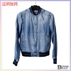 DIESEL ディーゼル デニムブルゾン アウター リブ仕様 ウォッシュ加工 