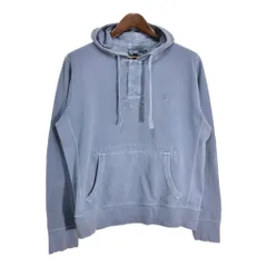 Polo by Ralph Lauren ポロ ラルフローレン パーカー ワンポイントロゴ ライトブルー(メンズ M)中古 古着 T6556