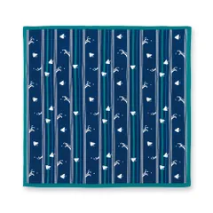 ☆ 縞千鳥 ☆ おかみさんの小風呂敷 風呂敷 お弁当 小風呂敷 ふろしき おしゃれ ランチクロス ハンカチ 大判 弁当包み ミニ 小さめ 50cm 日本製 和風柄 和柄 綿100% 母の日 ギフト プレゼント おかみさんの小風呂敷 雑貨