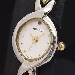 稼働品 NOJESS ノジェス ジュエリーウォッチ シェル文字盤 ゴールド 箱