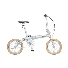 折りたたみ自転車　16インチ　シングルギア 16インチ折りたたみ自転車 シングルギア LEDライト・ワイヤー