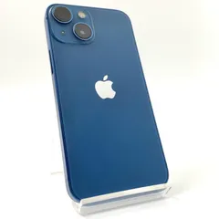 【全額返金保証】【最速発送】Apple iPhone 13 mini 256GB ブルー Softbank 動作確認済 85%