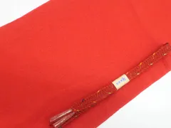 【京松】リサイクル着物 和装小物 帯締め帯揚げセット 平組 ちりめん 帯締 帯揚 kyo7w06-480