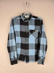 H&M キッズ 12Y チェック 長袖シャツ