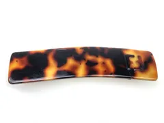 フェンディ　FENDI　バレッタ　髪留め　べっ甲柄　幅9cm　送料無料