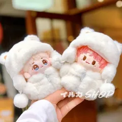 着せ替え ぬいぐるみ服 10cm 帽子 ジャケット もこもこ 推しぬい 綿人形 棉花娃娃 ちびぬい服 ちびぐるみ 推し活 コットンドール綿人形 xzjhadk#