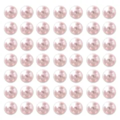 パールビーズ　6mm　プラ製　丸　1000個　ピンク　メタリック　穴なし　手芸　アクセサリー　パーツ BD2972