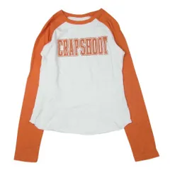TMT ティーエムティー ダメージ加工 CRAPSHOOT ラグラン 長袖 Tシャツ ホワイト系 オレンジ系 F【中古】のサムネイル