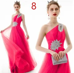 🌟予約販売🌟　ショッキングピンク❌ワンショルダードレス👗⑧