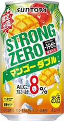 サントリー-196℃ ストロングゼロ マンゴーダブル 350ml×24本 チューハイ【激安在庫処分!! 離島、沖縄配送対応不可】 ;J-(00002310-24PS);