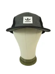 アディダス adidas キャップ 帽子 ロゴ バイカラー グレー アジャスター グレー 黒 Fのサムネイル