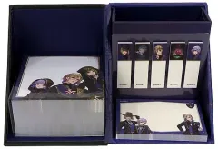 【中古】文房具その他 ポムフィオーレ寮 ステーショナリーセット(付箋・メモ帳 ペンスタンド付き) 「ディズニー ツイステッドワンダーランド」