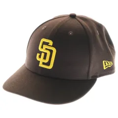 NEW ERA (ニューエラ) LP 59FIFTY MLBオンフィールド サンディエゴ・パドレス ベースボールキャップ 帽子 ブラウン 13554932