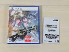 【大野28-1-1005】PS5ソフト デジモンストーリー タイムストレンジャー 購入特典 デジモンカード付き