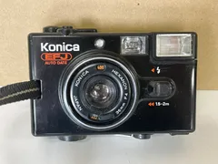 Konica EFJ フィルムカメラ ケース付き 2025年最新】コニカ EFJの人気アイテム - メルカリ