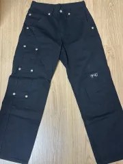 サグクラブ ブラックワークパンツ ボタン付き THUG CLUB（サグクラブ）中古・古着オンライン通販 | Kindal