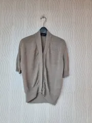 半袖 女性用ニットカーディガン