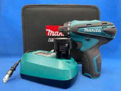 makita/マキタ 充電式ドライバドリル  本体 10.8V DF030D ・ 充電器 DC10WA ・ ケース セット【G3/C121-2】