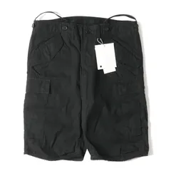 新品 visvim ビズビム パンツ サイズ:1 21SS ジャンボ アイガー ミリタリー カーゴ ショーツ JUMBO EIGER SANCTION SHORTS ブラック 黒 ボトムス ズボン ショートパンツのサムネイル