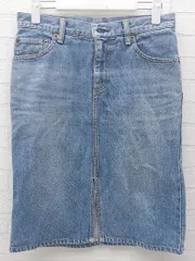 ◇ BEAUTY&YOUTH UNITED ARROWS ビューティアンドユース」 膝丈 タイト デニム スカート S インディゴ *  【1002797468369】