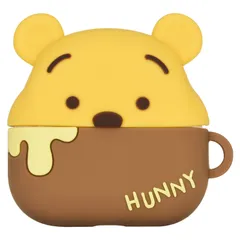 AirPods Pro(第2世代)/AirPods ディズニーキャラクター Pro 対応 シリコンケース グルマンディーズ(Gourmandise) くまのプーさん DNG-30PO