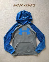 アンダーアーマー ロゴ　フリースパーカー YXL