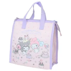 マイメロディ＆クロ 保冷保温スクエアランチバッグ 保冷バッグ ランチバッグ 弁当かばん アニバーサリー