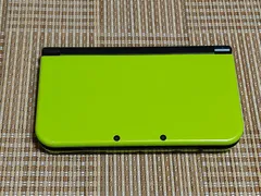 本体のみ New3DSLL ライム×ブラック C